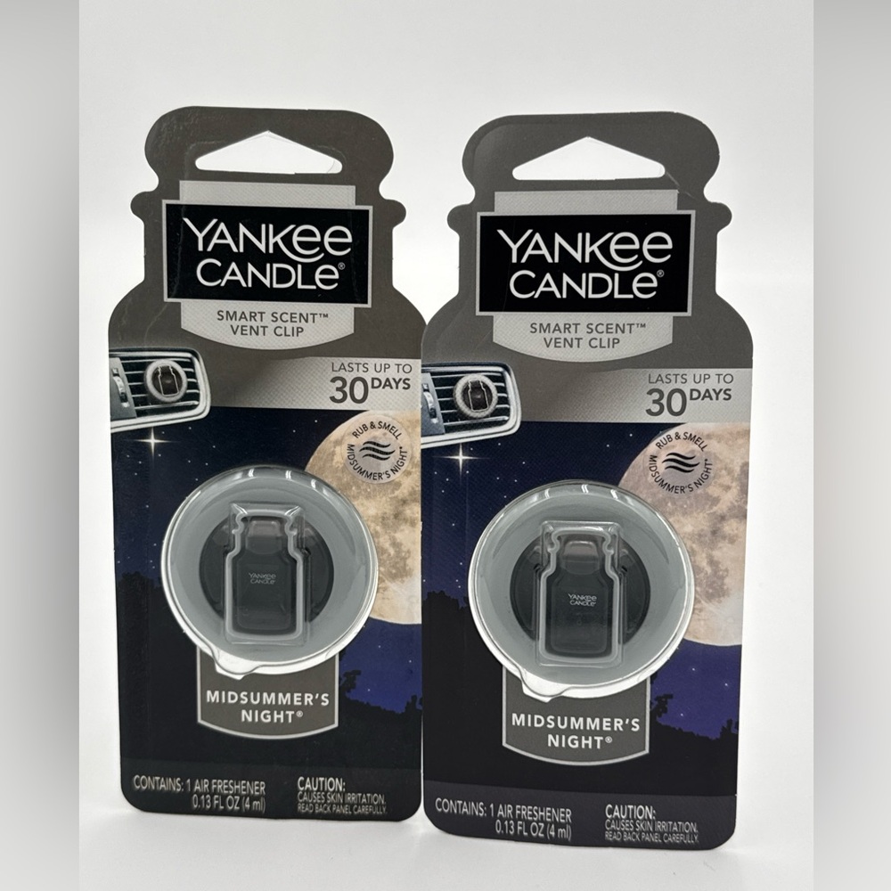 Yankee Candle Midsummer’s Night Scent Vent Clip Set of 2
